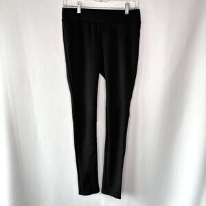 White House Black Market Women's Black Essential Ponte Leggings Size XS